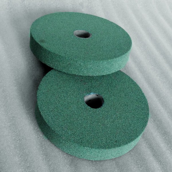 8英寸绿色碳化硅陶瓷砂轮